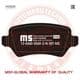 13046028682N-SET-MS Master-Sport Тормозные колодки