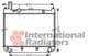 53002471 Van Wezel Радиатор охлаждения двигателя для Toyota Hiace