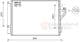 82005280 Van Wezel Радиатор кондиционера