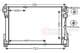 30002575 Van Wezel Радиатор охлаждения двигателя