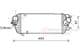 82004293 Van Wezel Інтеркулер для Hyundai i40