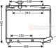 53002663 Van Wezel Радіатор охолодження двигуна