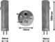 1800D584 Van Wezel Осушитель кондиционера