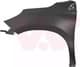4075657 Van Wezel Крило переднє для Peugeot 2008