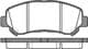 P12183.00 Woking Гальмівні колодки