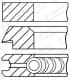 08-436200-00 Goetze Комплект поршневих кілець
