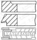 08-107800-10 Goetze Комплект поршневих кілець
