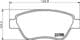 2370503 Textar Тормозные колодки