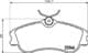 2334602 Textar Гальмівні колодки