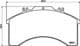 2901105 Textar Гальмівні колодки