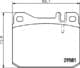 2958105 Textar Гальмівні колодки