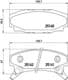 2514001 Textar Гальмівні колодки