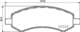 2222301 Textar Тормозные колодки