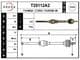 T29112A2 EAI Полуось