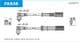 FAS38 Janmor Комплект дротів запалювання для Ford Ka