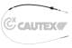 105296 Cautex Трос ручного гальма для Mercedes 100