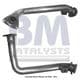 BM70440 BM Catalysts Приймальна труба для Audi 80