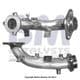BM50186 BM Catalysts Приймальна труба для Mazda Premacy