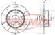 BD-5252 Fremax Гальмівний диск для Honda Accord