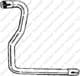 363-627 Bosal Приймальна труба для Renault 4