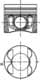 40095600 Kolbenschmidt Поршень двигателя