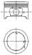 40161610 Kolbenschmidt Поршень двигуна