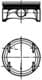 40348600 Kolbenschmidt Поршень двигателя