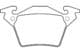 WBP23020A Wagner Гальмівні колодки