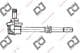 DL1093 DJ Parts Стойка стабилизатора для Hyundai Accent