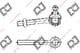 DE1031 DJ Parts Наконечник рулевой тяги