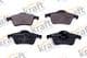 6016310 Kraft Automotive Тормозные колодки