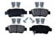 55424 Asam Гальмівні колодки для Honda CR-V