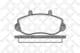 689 000B-SX Stellox Тормозные колодки
