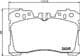 8DB 355 006-661 Hella Pagid Гальмівні колодки для Lexus LS