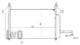 016-016-0007 Loro Радиатор кондиционера для Fiat Stilo