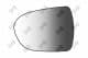 1553g01 Abakus Стекло наружного зеркала для Hyundai i40