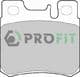 5000-0644 Profit Гальмівні колодки