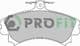 5000-1093 Profit Гальмівні колодки