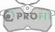 5000-1319 Profit Гальмівні колодки