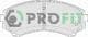 5000-1603 Profit Гальмівні колодки