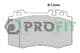 5000-1661 Profit Гальмівні колодки