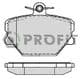 50001162 Profit Гальмівні колодки