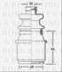 BCB2307 Borg & Beck Пыльник ШРУСа