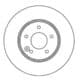 562034JC Jurid Гальмівний диск