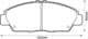 572350J Jurid Гальмівні колодки