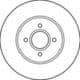 562206JC Jurid Гальмівний диск для Ford Focus