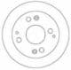 562282JC Jurid Гальмівний диск для Honda Accord