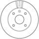 562662JC Jurid Гальмівний диск