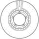562768JC Jurid Гальмівний диск