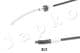 131512 Japko Трос ручного гальма для Mitsubishi Pajero